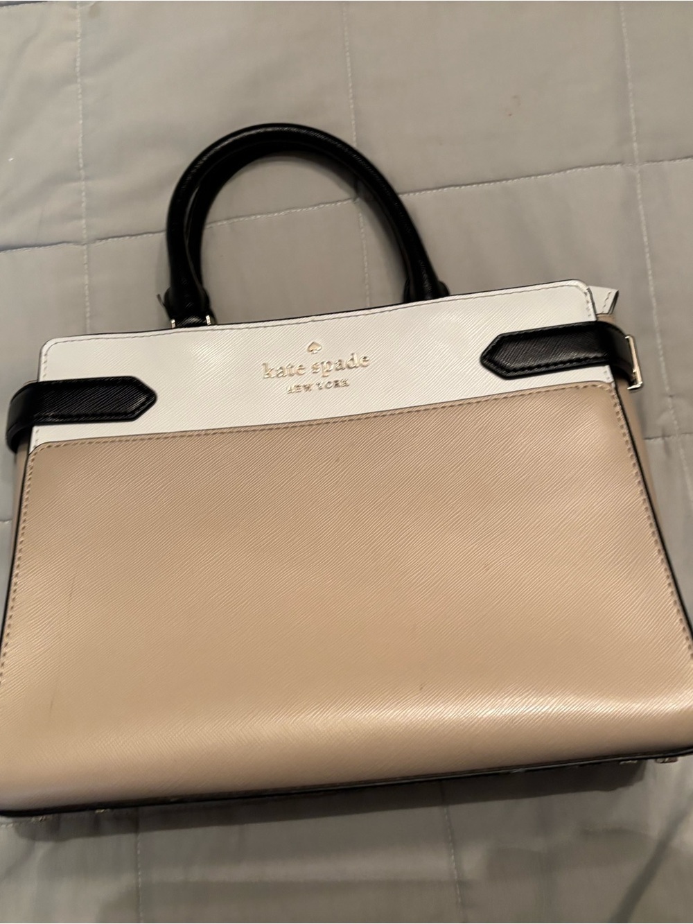kate spade Staci Colorblock Leather Satchel - missing shoulder strap